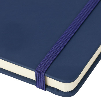 Taccuino formato +/- A4 certificato FSC® in PU riciclato Azure