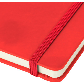 Taccuino formato +/- A4 certificato FSC® in PU riciclato Azure