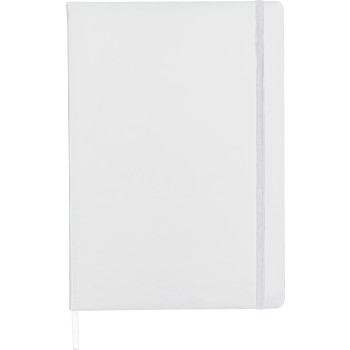 Taccuino formato +/- A4 certificato FSC® in PU riciclato Azure