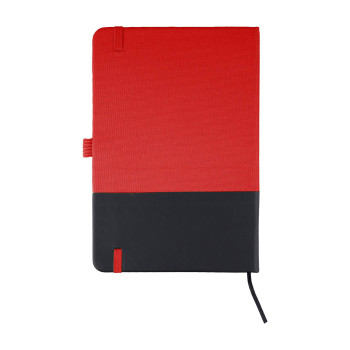 Taccuini personalizzati con logo - Taccuino formato +/- A5 a righe in poliestere rPET Yuna