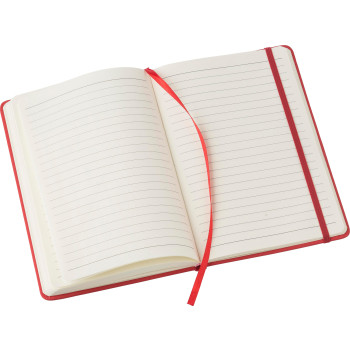 Taccuini personalizzati con logo - Taccuino formato +/- A5 a righe in PU Eva