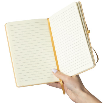 Taccuino formato +/- A5 certificato FSC® in carta kraft Haze