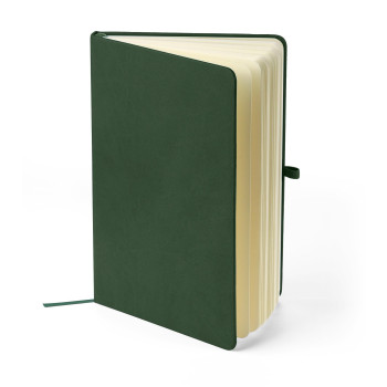 Taccuino formato +/- A5 certificato FSC® in PU riciclato Bloom