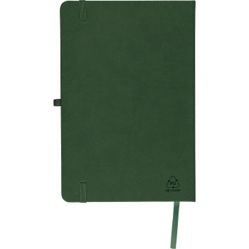 Taccuino formato +/- A5 certificato FSC® in PU riciclato Bloom