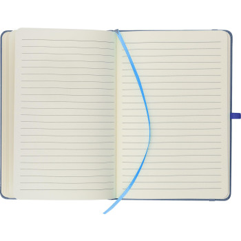 Taccuino formato +/- A5 certificato FSC® in PU riciclato Bloom