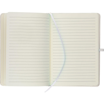 Taccuino formato +/- A5 certificato FSC® in PU riciclato Bloom