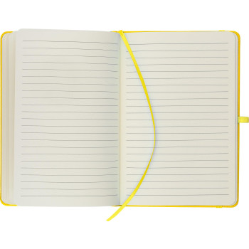 Taccuino formato +/- A5 certificato FSC® in PU riciclato Bloom