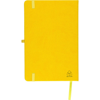 Taccuino formato +/- A5 certificato FSC® in PU riciclato Bloom