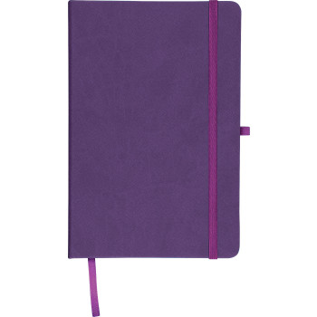 Taccuino formato +/- A5 certificato FSC® in PU riciclato Bloom