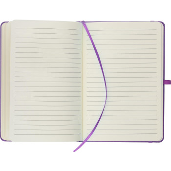 Taccuino formato +/- A5 certificato FSC® in PU riciclato Bloom