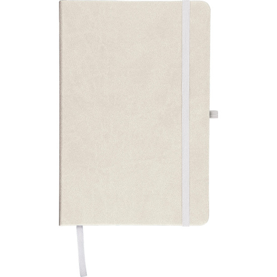 Taccuino formato +/- A5 certificato FSC® in PU riciclato Bloom