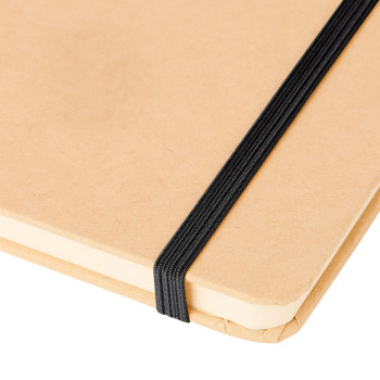Taccuini personalizzati con logo - Taccuino formato +/- A5 in carta kraft Haze