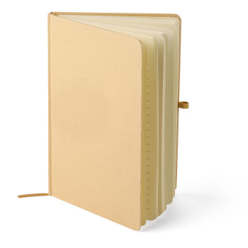 Taccuini personalizzati con logo - Taccuino formato +/- A5 in carta kraft Haze