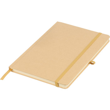 Taccuini personalizzati con logo - Taccuino formato +/- A5 in carta kraft Haze
