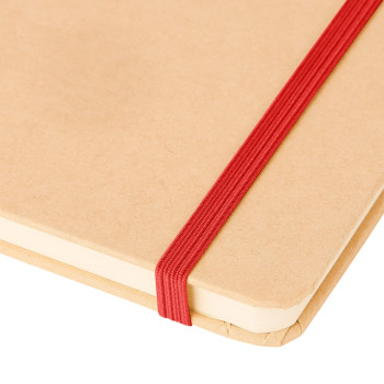 Taccuini personalizzati con logo - Taccuino formato +/- A5 in carta kraft Haze
