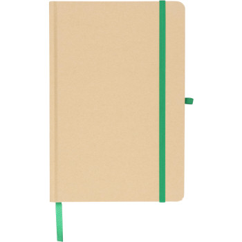 Taccuini personalizzati con logo - Taccuino formato +/- A5 in carta kraft Haze