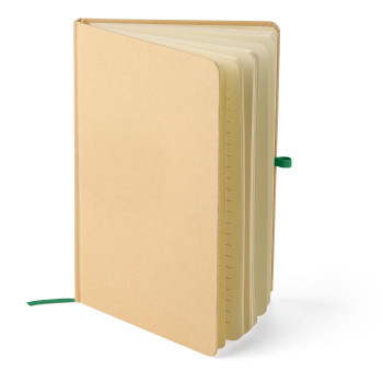 Taccuini personalizzati con logo - Taccuino formato +/- A5 in carta kraft Haze