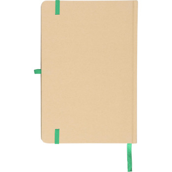 Taccuini personalizzati con logo - Taccuino formato +/- A5 in carta kraft Haze