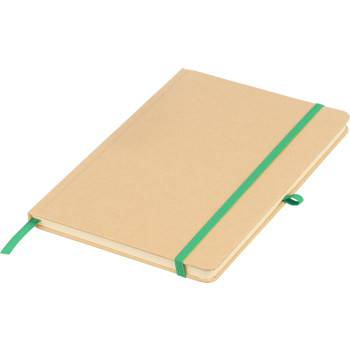 Taccuini personalizzati con logo - Taccuino formato +/- A5 in carta kraft Haze