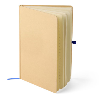 Taccuini personalizzati con logo - Taccuino formato +/- A5 in carta kraft Haze