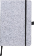 Taccuino formato +/- A5 in feltro rPET Harper