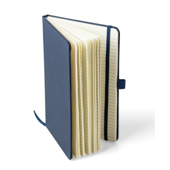 gadget ecologici con logo - Taccuino formato +/- A5 in poliestere 600 D rPET Elena