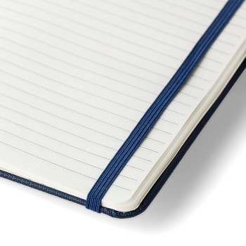 gadget ecologici con logo - Taccuino formato +/- A5 in poliestere 600 D rPET Elena