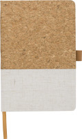 Taccuino formato +/- A5 in sughero e cotone Trevor