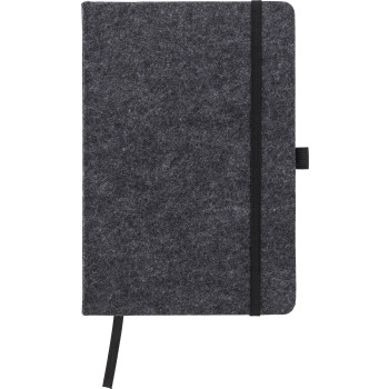 Borse personalizzate con logo - Taccuino Harper | Feltro riciclato | A5 | A righe