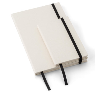 Taccuini personalizzati con logo - Taccuino in cartone del latte riciclato formato +/- A5 Hudson