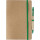 Taccuino personalizzabile Impression formato A5 in cartone riciclato con penna