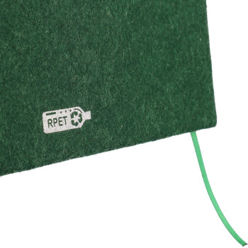 gadget ecologici con logo - Taccuino in feltro riciclato formato +/- A5 Dario Original