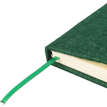 gadget ecologici con logo - Taccuino in feltro riciclato formato +/- A5 Dario Original