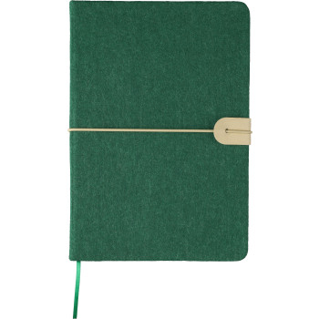 gadget ecologici con logo - Taccuino in feltro riciclato formato +/- A5 Dario Original