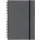 Taccuino personalizzabile A5 in pelle riciclata ImpressIon con 80 pagine