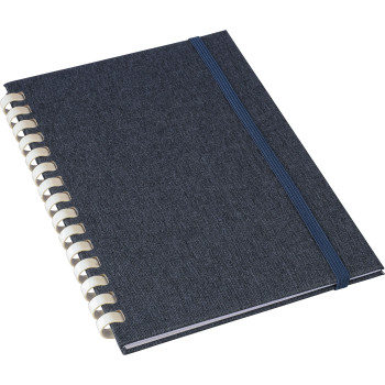 Taccuini personalizzati con logo - Taccuino rPET formato +/- A5 Ilias