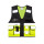 Gilet tecnico personalizzabile Korntex gilet di sicurezza con strisce riflettenti
