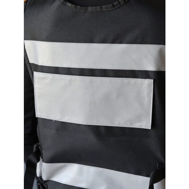Abbigliamento alta visibilità personalizzato con logo aziendale - Tactical Vest Back Patch