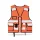 Gilet di sicurezza 'France' in poliestere con chiusura a cerniera e tasche