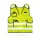 Gilet di sicurezza 'Stammheim' personalizzabile in poliestere 600D con tasche