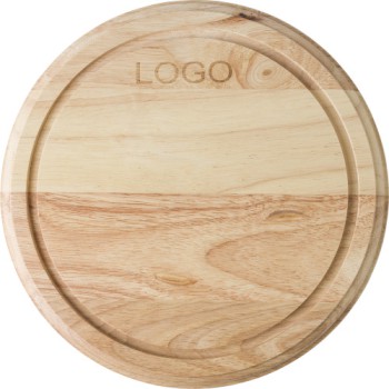 Articoli vino personalizzati con logo - Tagliere da formaggi in legno Max