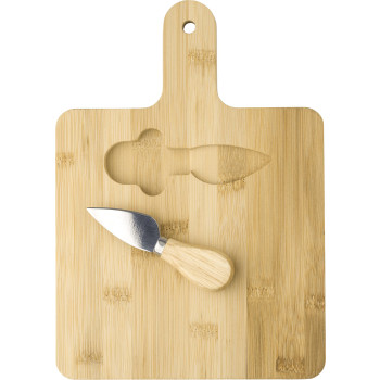 Tagliere per formaggi Jelena | Bambù | Con coltello