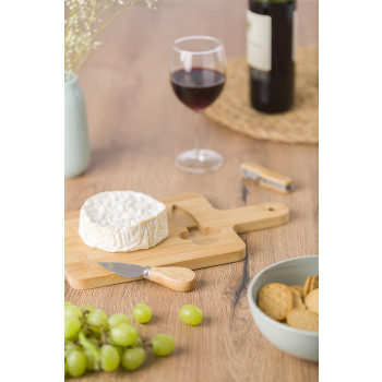 Tagliere per formaggi Jelena | Bambù | Con coltello