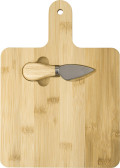 Tagliere per formaggi Jelena | Bambù | Con coltello