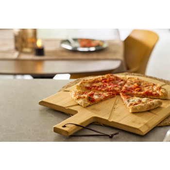 Tagliere per pizza Vale | Bambù | Con tagliapizza e spatola