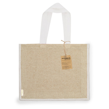Borse shopper juta personalizzate con logo - Talara