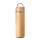 Thermos personalizzabile in acciaio con rivestimento in bamboo 400ml