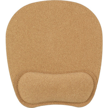 Tappetini mouse personalizzati con logo - Tappetino per mouse ergonomico in sughero Edwin