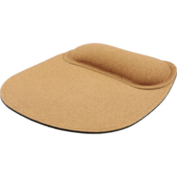 Tappetini mouse personalizzati con logo - Tappetino per mouse ergonomico in sughero Edwin