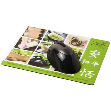 Gadget pc personalizzati con logo - Tappetino per mouse Q-Mat® rettangolare